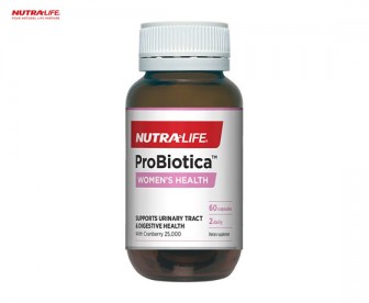 Nutralife 纽乐 女性益生菌胶囊(含蔓越莓25,000mg)60粒 Nutralife 纽乐 女性益生菌胶囊(含蔓越莓25,000mg)60粒